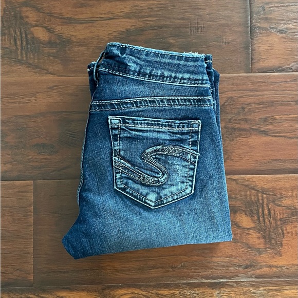 Silver Jeans - Suki Slim Boot 26x35 Dark blue Jeans - Picture 1 of 6